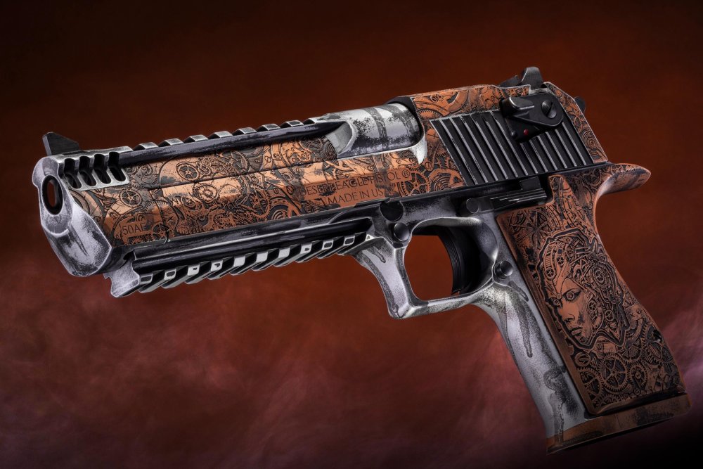 Steampunk Desert Eagle