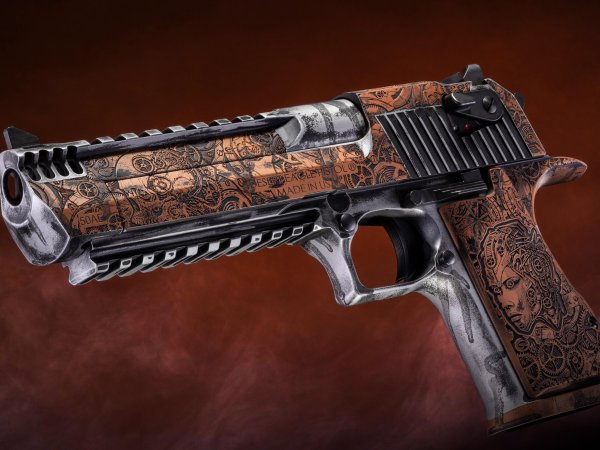 Steampunk Desert Eagle